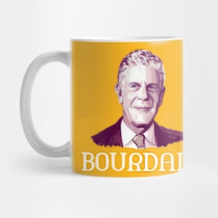 Anthony Bourdain t-shirt Mug